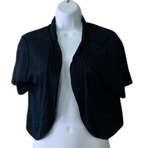 212 New York Bolero Sweater Top Short Sleeves Women's Size Medium